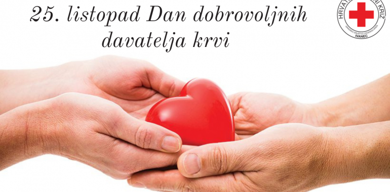 25.listopad Dan dobrovoljnih davatelja krvi