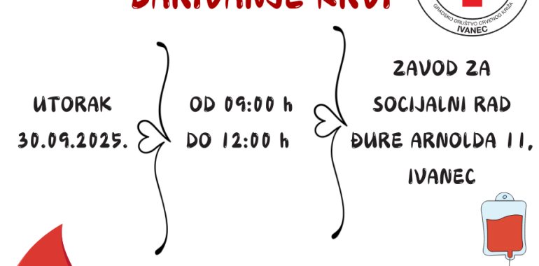 Najava akcije DDK Ivanec žene 30.09.2025.