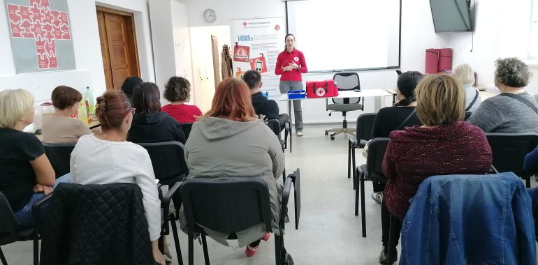 Radionica prve pomoći- Udruga udomitelja “Nada” Ivanec