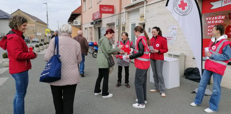 Solidarnost na djelu 2025.- novčana sredstva se prikupljala na ivanečkoj špici