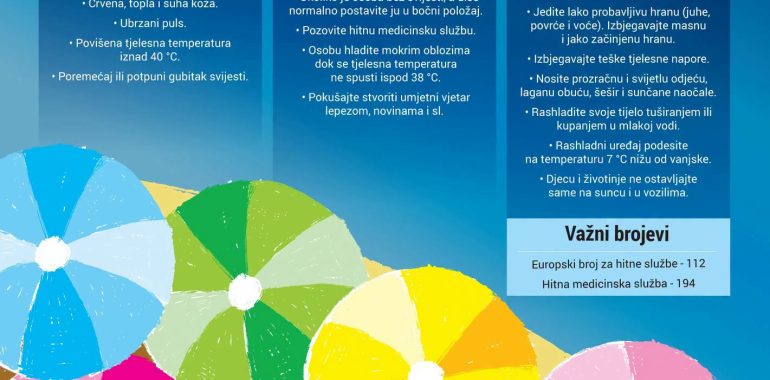 Zaštitimo se od vrućina